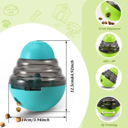 Dog Interactive Food Dispenser Toys Small Dogs Cats Pet IQ Training Improve Pet Boredom Relief Interactive Dog Toy