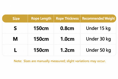 Wagbow Gradient Rope Dog Leash
