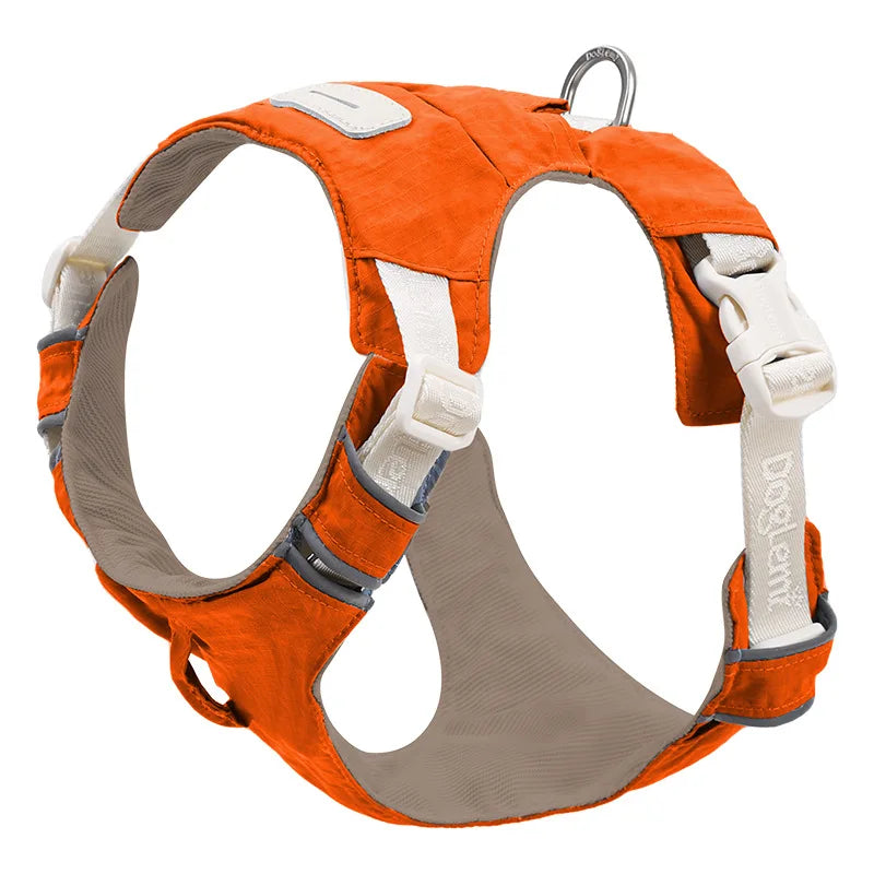 Dog leash, anti-shock dog chain, outdoor dog walking leash, detachable pet harness