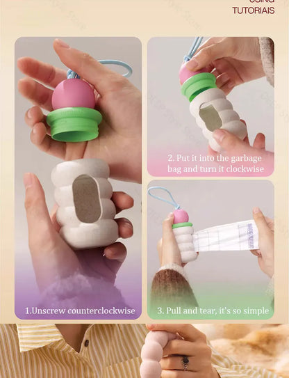 Doo Patrol Capsule Dog Poop Bag Dispenser