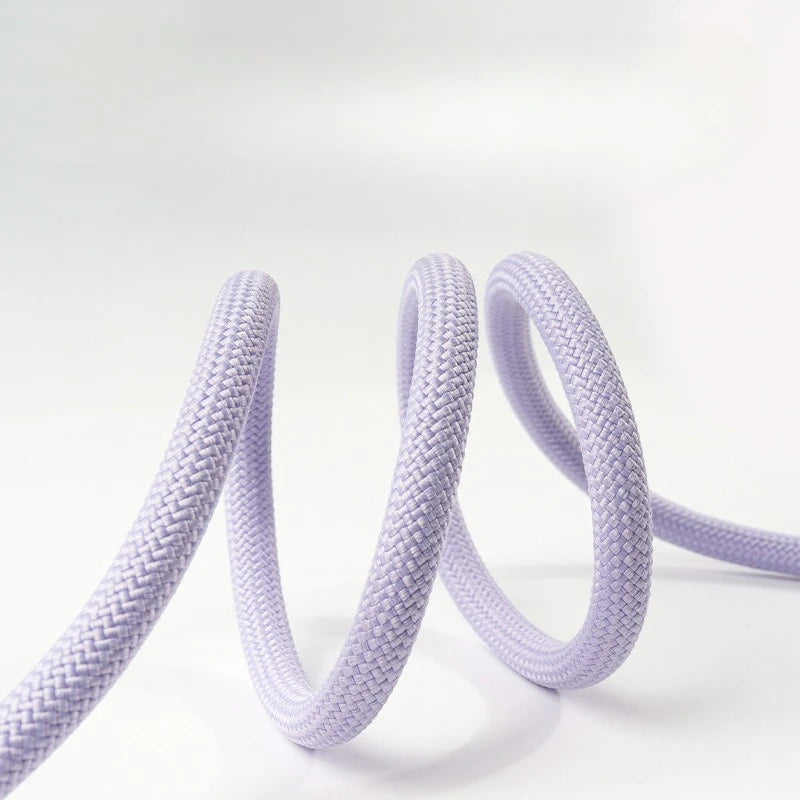 1.5m New Dopamine  Rope Non Slip Foam Handle Pet Training Rope Nylon Anti-Lost Dog Traction Rope Outdoor Pet Supplies Dog Leash