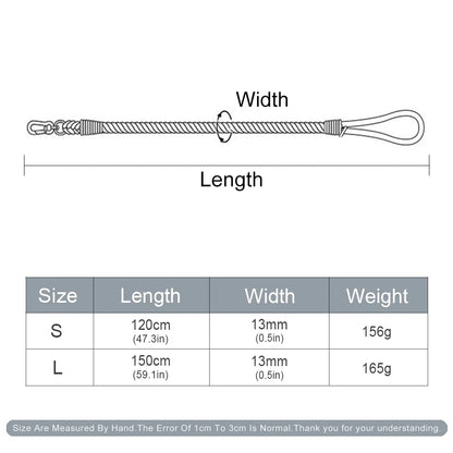 Hand-woven Cotton Rainbow Dog Leash, Medium and Large Dog Walking Leash Is Wear-resistant ,  for Outdoor Walking or Dog Training