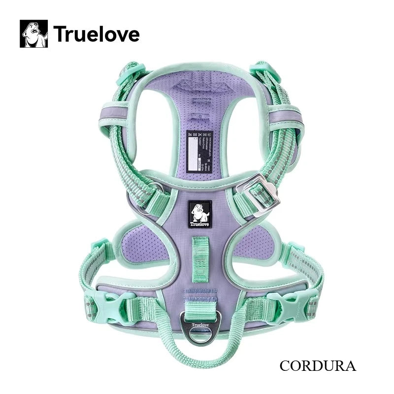 Trailblazer Tails – Reflective Padded Dog Harness
