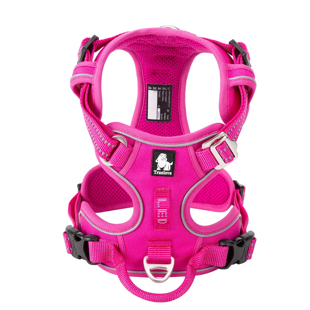Trailblazer Tails – Reflective Padded Dog Harness