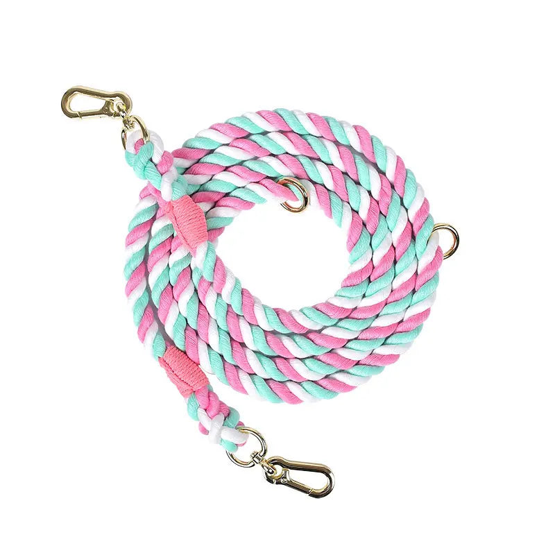 Twist & Tail Braided Hands-Free Dog Leash | Angel on Paws