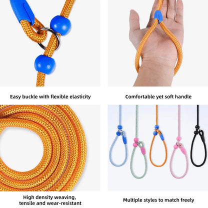 Wag-a-Doodle Adjustable Nylon Slip Lead Dog Leash