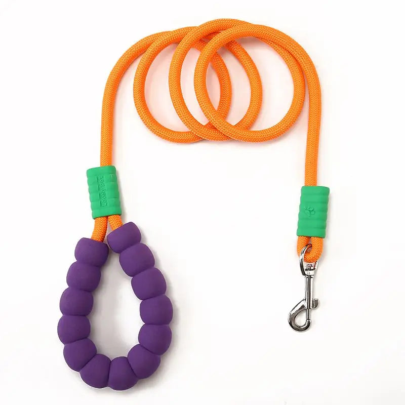 Dopamine Colorful No Pull Anti Explosion Impact Dog Leash Heavy Duty Shock Absorb Training Outdoor Walking Rope For Large Dogs
