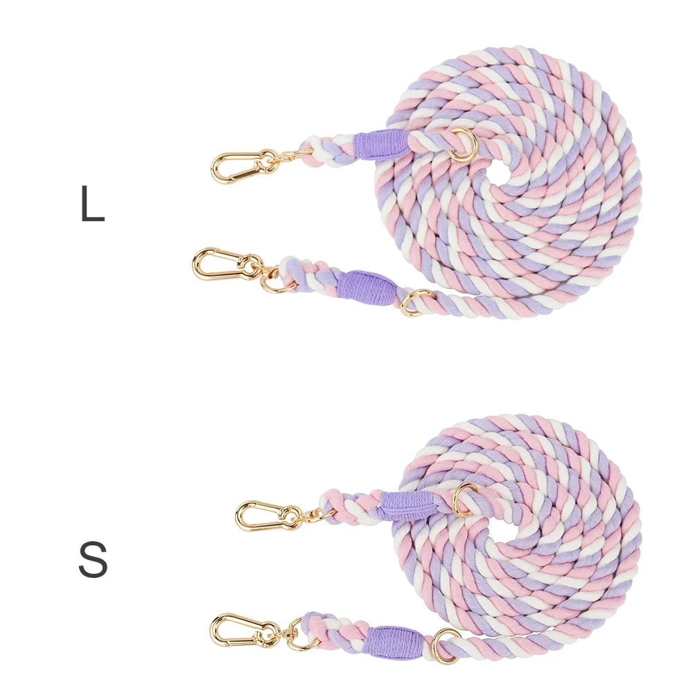 Twist & Tail Braided Hands-Free Dog Leash | Angel on Paws