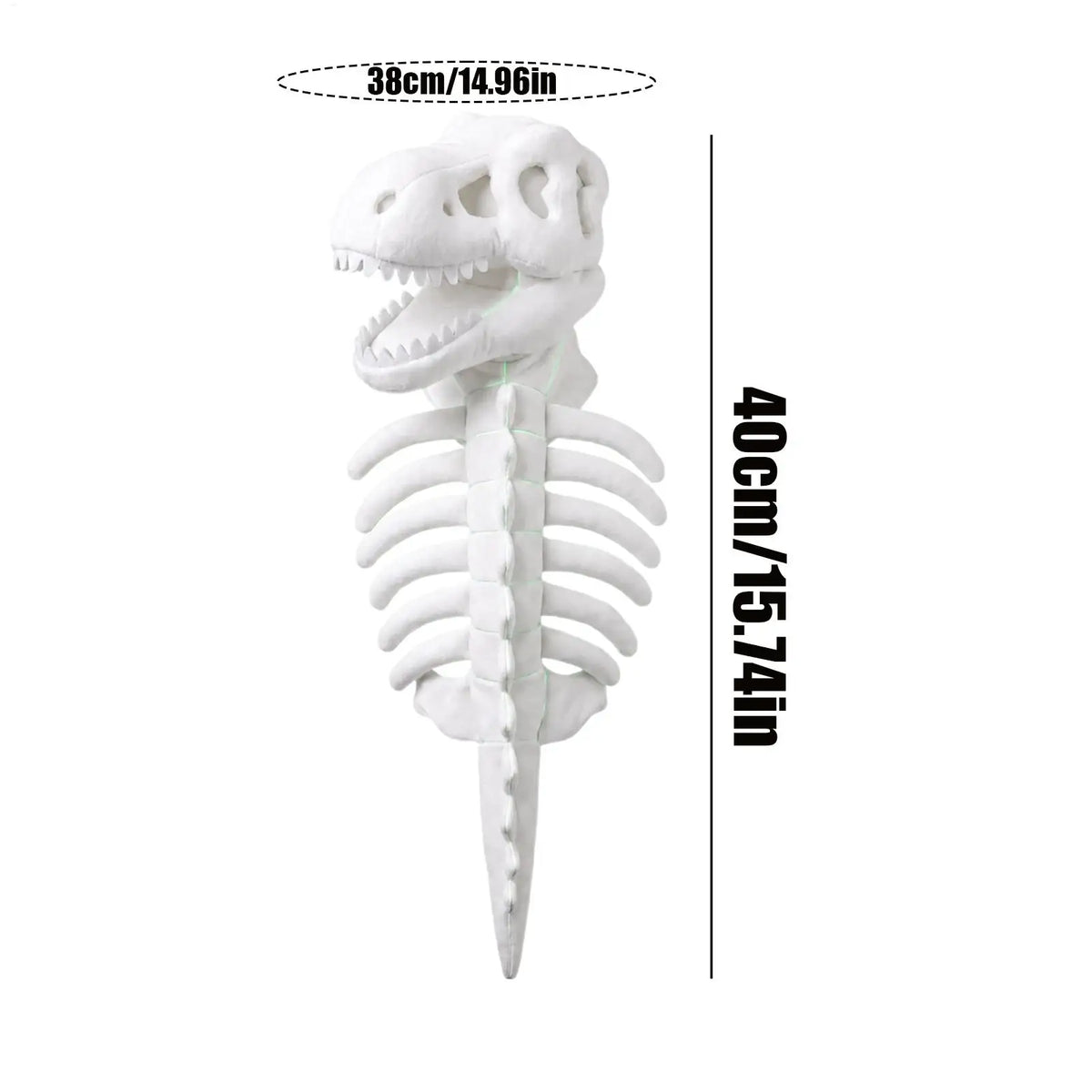 3D Skeleton Pet Dinosaur Costume Realistic Dinosaur Skeleton Costume Wearable Cat/Dog Halloween Costumes Pet Dino Hood Outfits