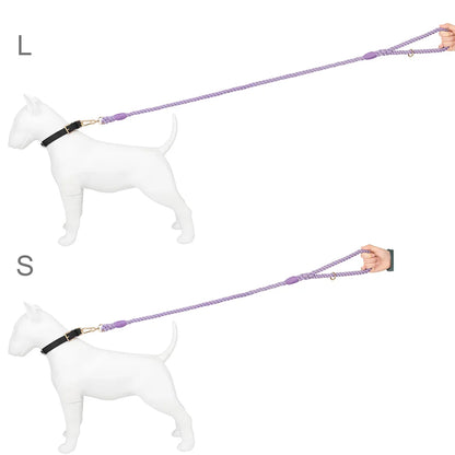Hand-woven Cotton Rainbow Dog Leash, Medium and Large Dog Walking Leash Is Wear-resistant ,  for Outdoor Walking or Dog Training