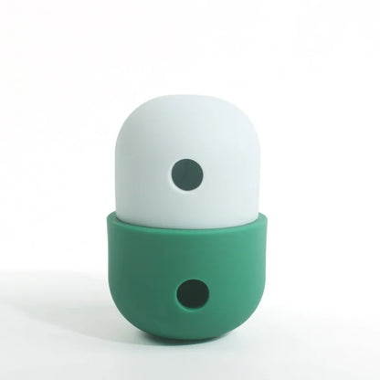 Silicone Dog Treat Dispensing Ball Chew Bowl Interactive Feeder Toy for Outdoor Puzzle Use Home Pet Puppy Small Large Bite