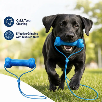 10/15cm Dual-Action Canine Dental Mouth Prop Pet Dental Chew Toy Auxiliary Tool For Easy Dog Teeth Brushing ﻿
