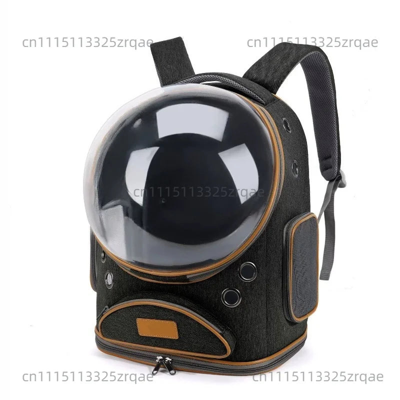 Cat Bag Out Portable Space Capsule Large Capacity Backpack Breathable Cat Schoolbag Pet Dog Backpack