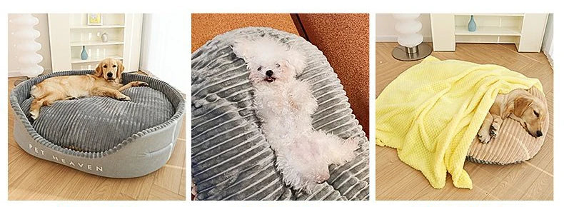 HOOPET Dog Pillow Soft Mattress For Dogs Cat Sleeping Mat Pet Cushion In The Bed S-XL Size For Small Medium Large Dogs Pet Beds