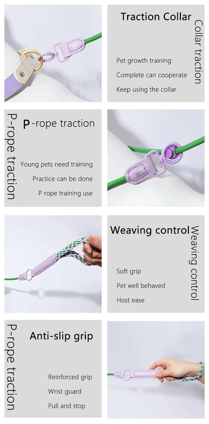 Switch & Stroll 2-in-1 Rope Dog Leash