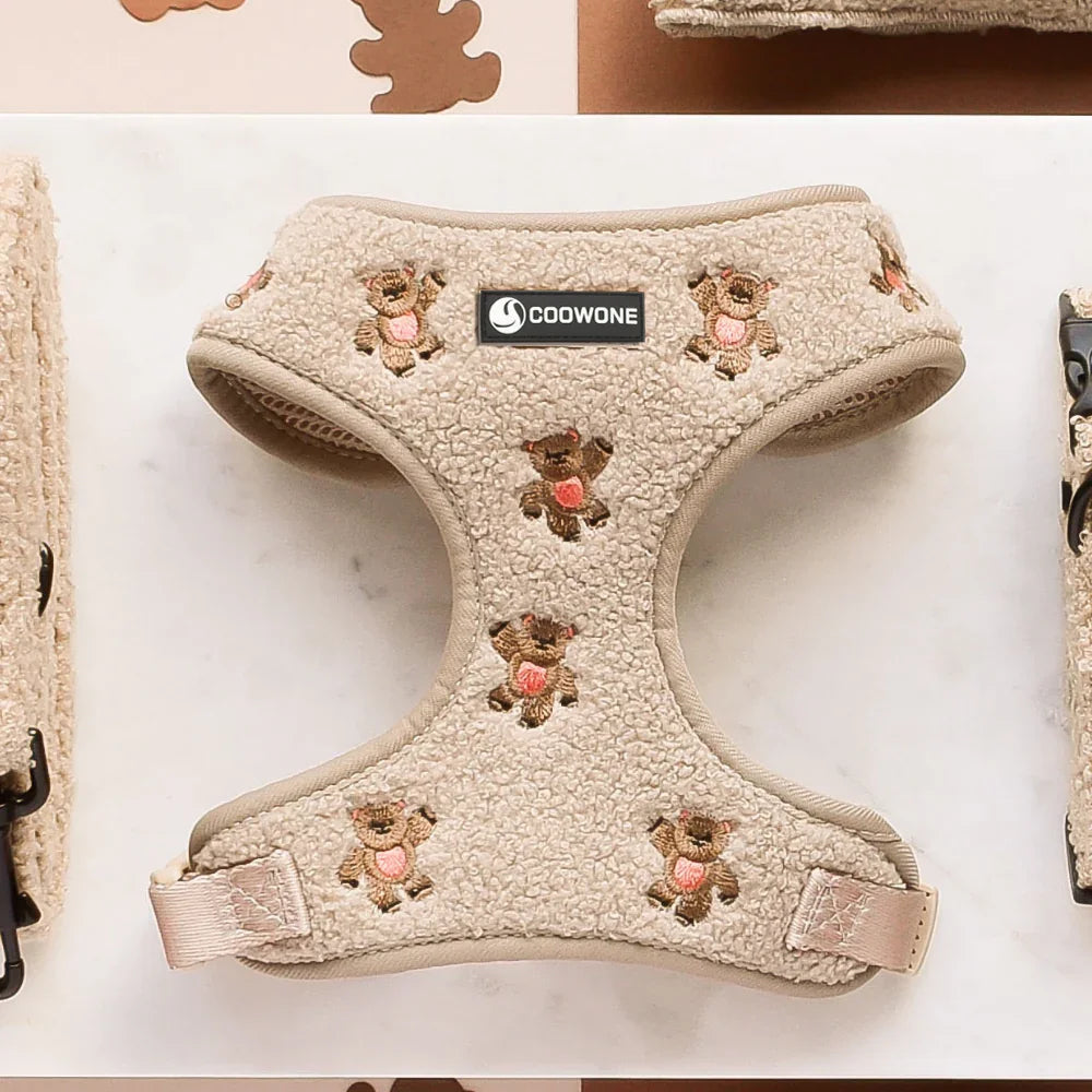 Personalized Dog Harness Set Custom Design Dog Collars and Leashes Step in Puppy Harness Dog Products