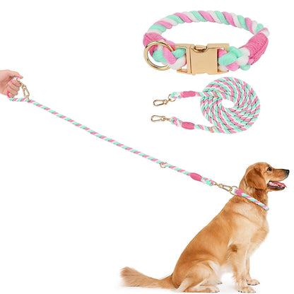 Twist & Tail Braided Hands-Free Dog Leash | Angel on Paws