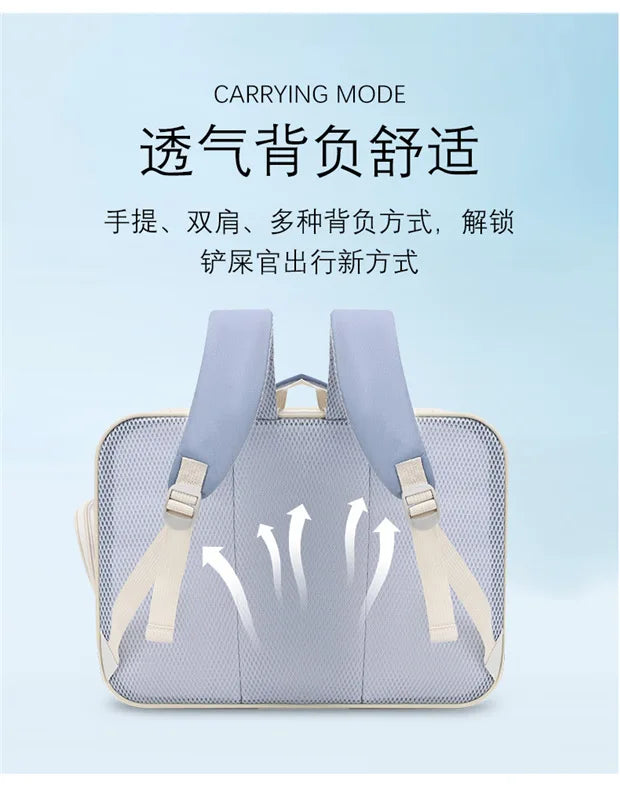 Cat bag out portable breathable lightweight large capacity pet supplies anti-stress space capsule double shoulder cat bag
