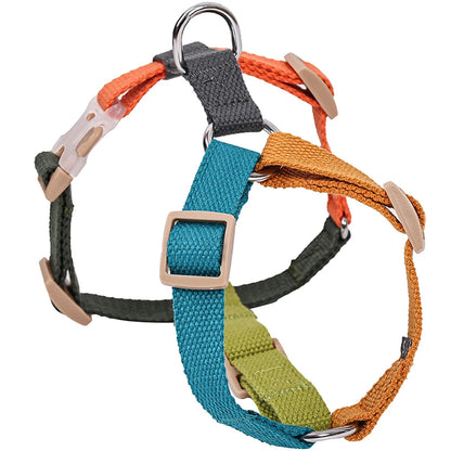 H-shaped Dog Harness,adjustable Explosion-proof Punching Dog Harness for Small Medium and Large Dogs for Training and Running