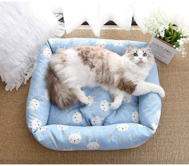 New Four Seasons Universal Pet Nests Spring and Autumn Square Nests Winter Warm Dog Nests Cat Nests Thickened Small Dog NestsCat