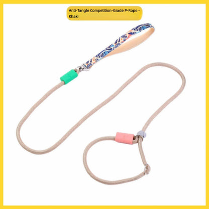 Dog leash that is resistant to chewing, adjustable and prevents escape - perfect for pet dog walking.