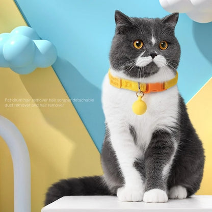 Reflective Cat Collar Adjustable Soft Pet Necklace Summer Fashion Accessory with Breakaway Clasp for Indoor Outdoor Cats