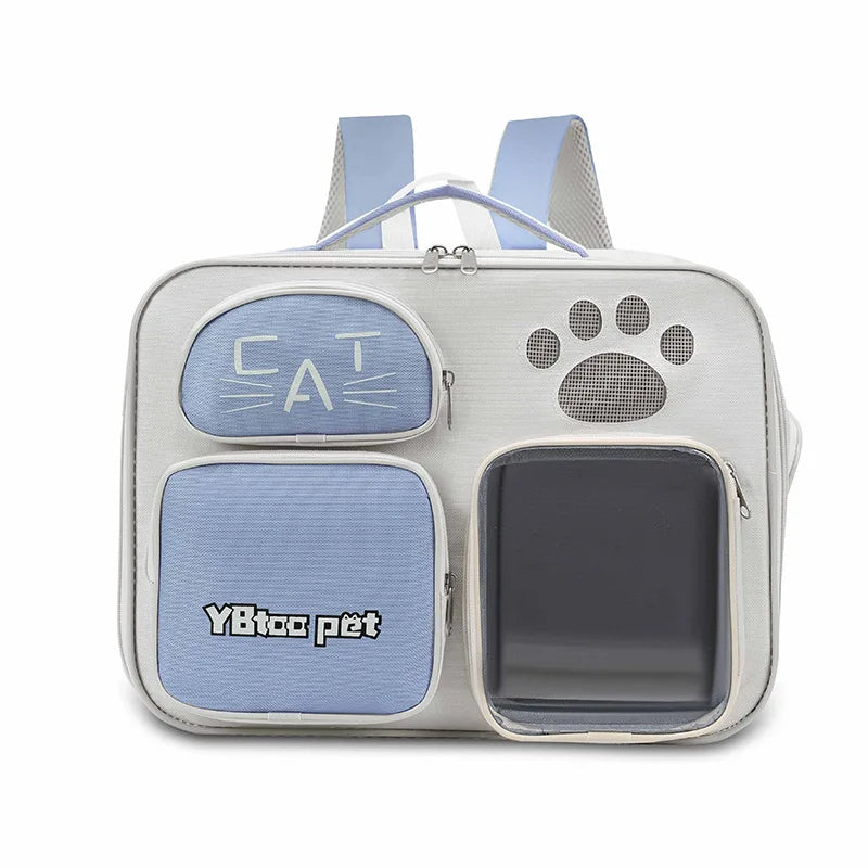 Bag Products Cat Carriers Storage Fashion Backpack Portable Cat Carriers Handbag PVC Home Katzenbeutel MH40MB