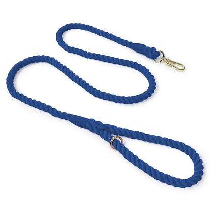 Hand-woven Cotton Rainbow Dog Leash, Medium and Large Dog Walking Leash Is Wear-resistant ,  for Outdoor Walking or Dog Training