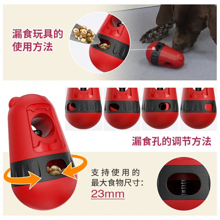 Slow Feeder Ball Cat Dog enrichment toys Food Dispensing Puppy Toy  Interactive Improve IQ Rolling Design tumbler owl Pet toys