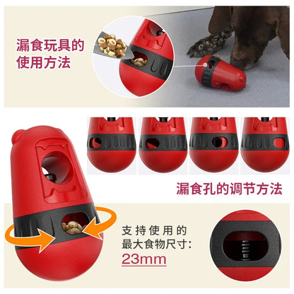 Slow Feeder Ball Cat Dog enrichment toys Food Dispensing Puppy Toy  Interactive Improve IQ Rolling Design tumbler owl Pet toys