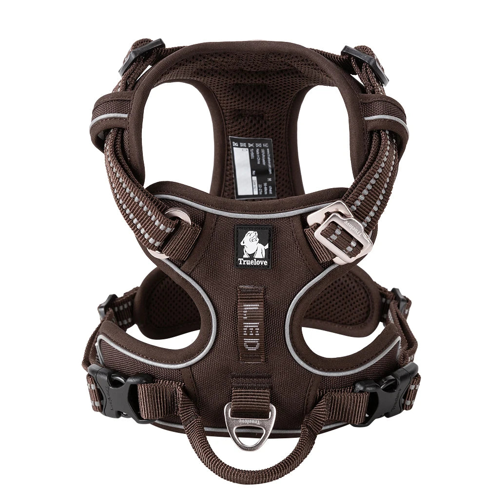 Trailblazer Tails – Reflective Padded Dog Harness