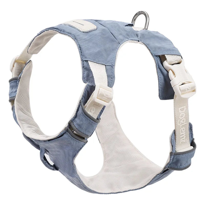 Dog leash, anti-shock dog chain, outdoor dog walking leash, detachable pet harness