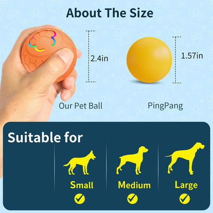 HaloBounce — Interactive Dog Ball