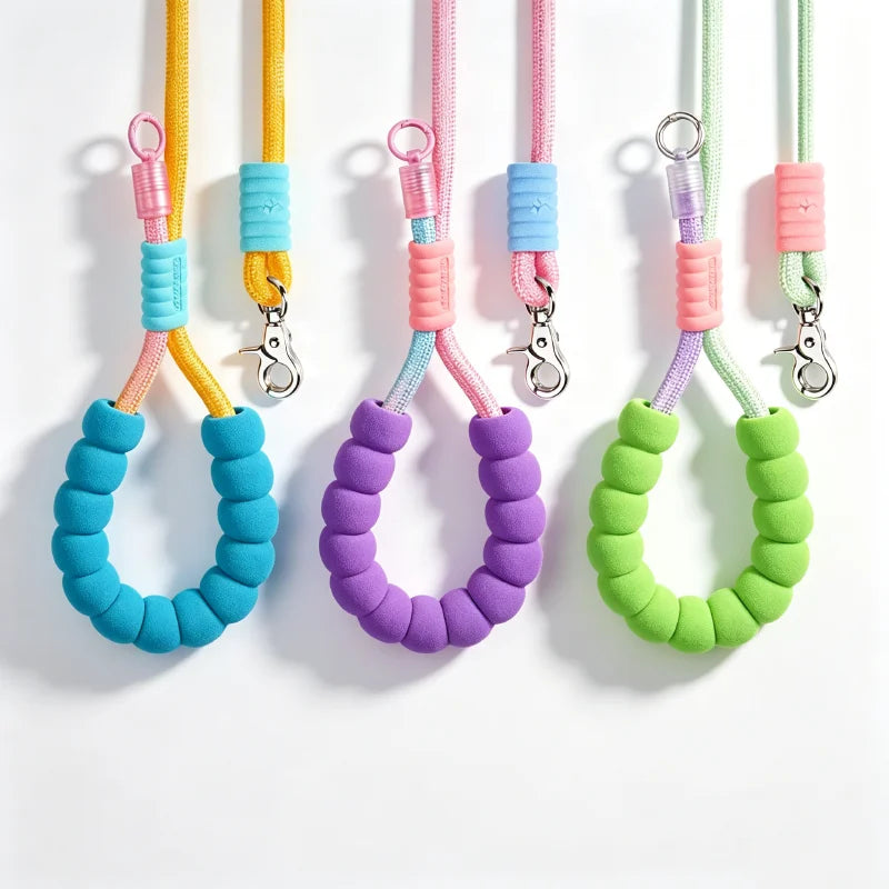 Dopamine Colorful No Pull Anti Explosion Impact Dog Leash Heavy Duty Shock Absorb Training Outdoor Walking Rope For Large Dogs