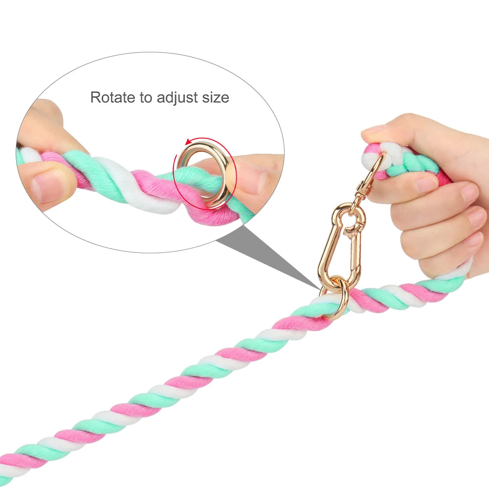 Twist & Tail Braided Hands-Free Dog Leash | Angel on Paws