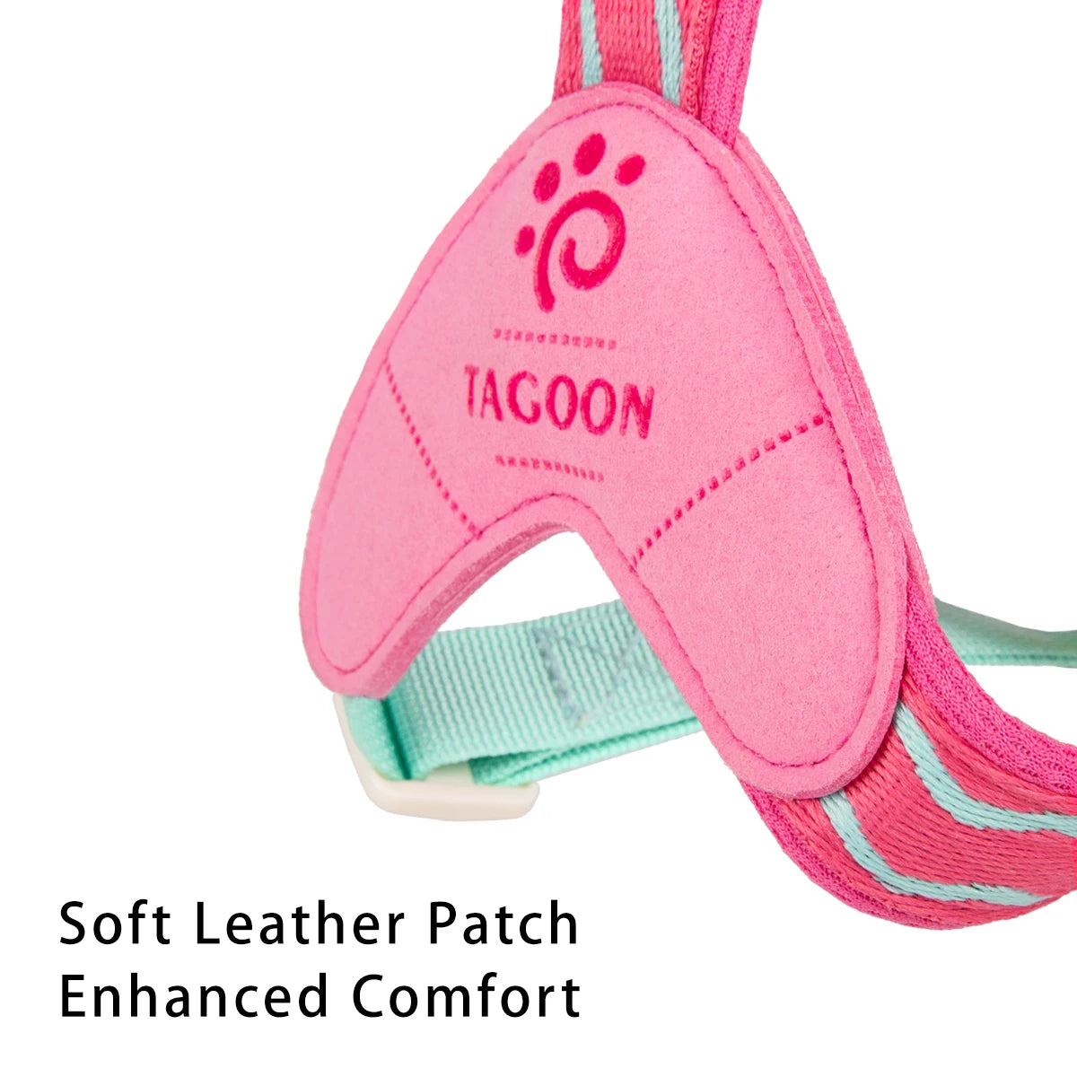 Bubblegum Bounce – Cushioned Reflective Dog Harness