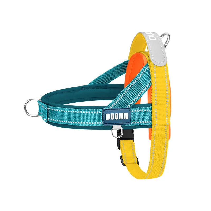 Explosion-Proof Pet Saddle Harness Dog Leash for Shiba Inu Bichon Frize Puppy Outdoor Pet Supplies Dog Collar Cat Collar