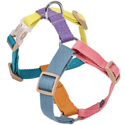 H-shaped Dog Harness,adjustable Explosion-proof Punching Dog Harness for Small Medium and Large Dogs for Training and Running