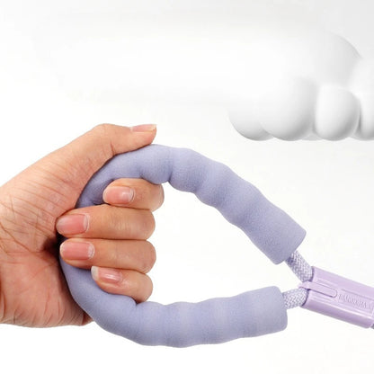 1.5m New Dopamine  Rope Non Slip Foam Handle Pet Training Rope Nylon Anti-Lost Dog Traction Rope Outdoor Pet Supplies Dog Leash