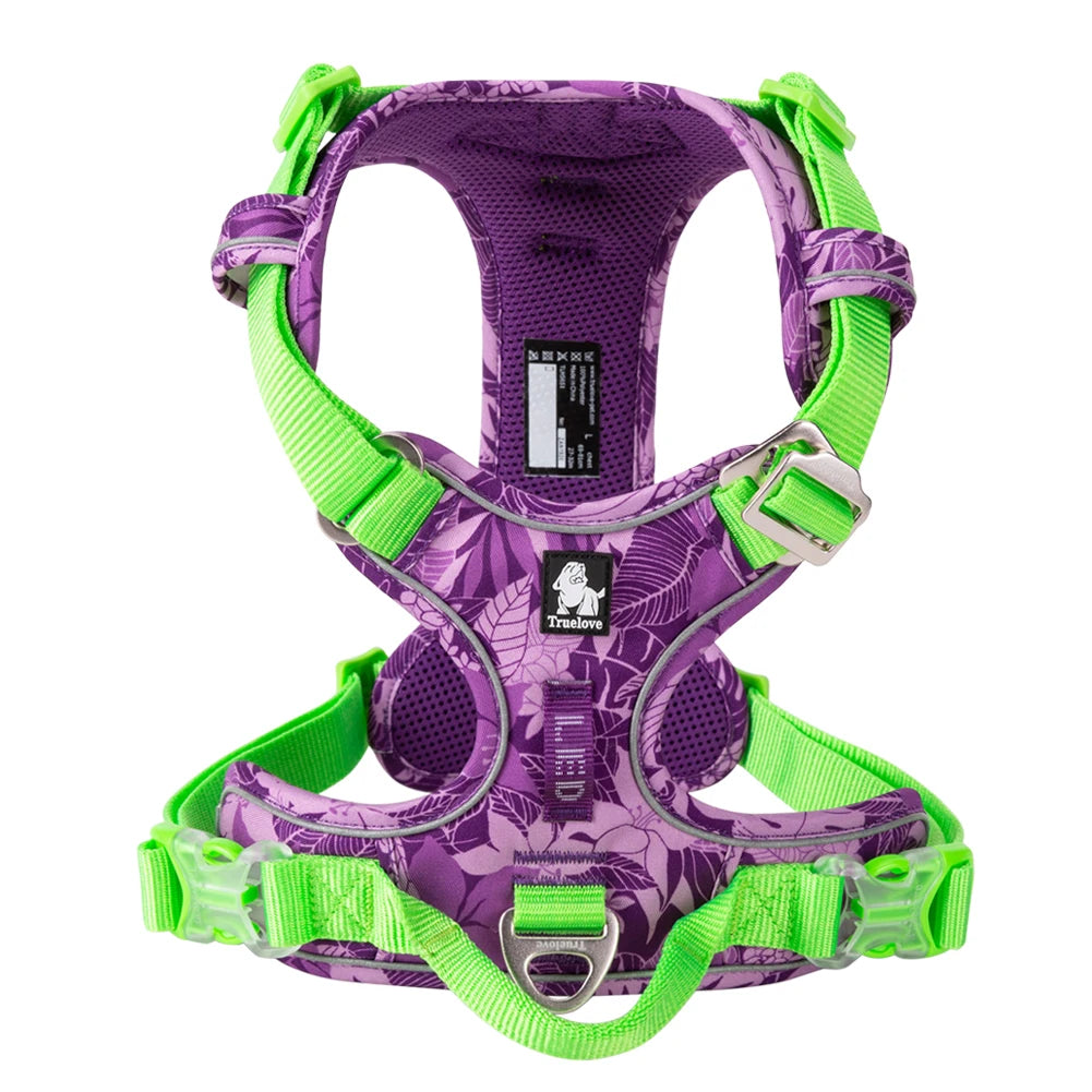 Trailblazer Tails – Reflective Padded Dog Harness