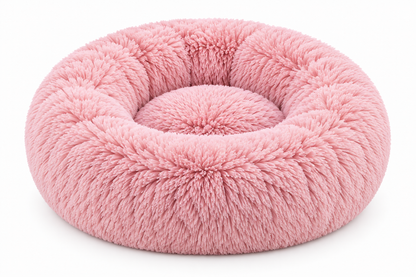 Snuggleberry Cloud – Plush Donut Pet Bed