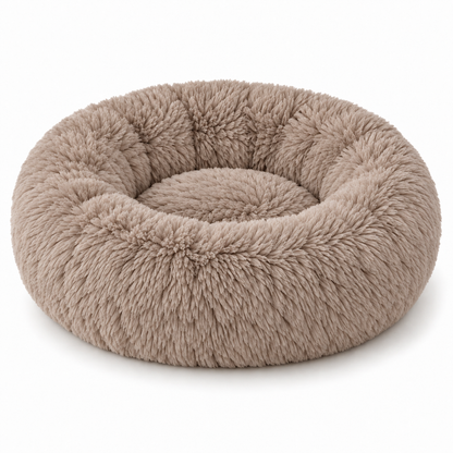 Snuggleberry Cloud – Plush Donut Pet Bed